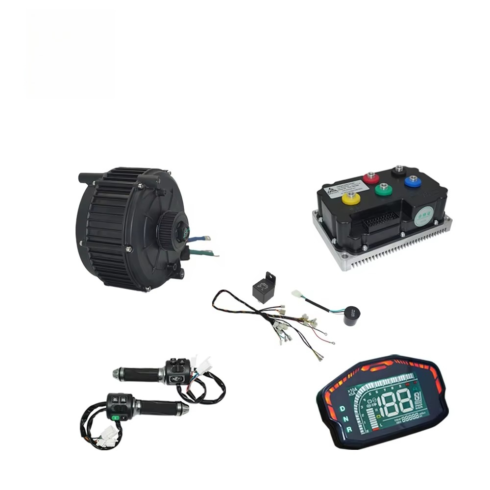 Mid Drive Motor Kit 72V 5000W - Hot selling:QS165 V2 35H 5000W 72V