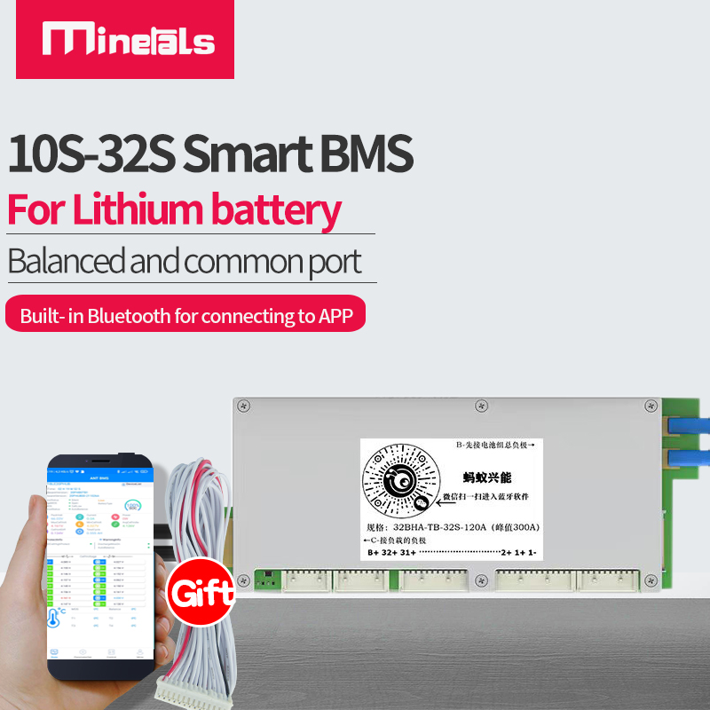 10S-32S ANT Smart BMS 250A 200 - Smart Bms 24S 200A Bluetooth Lifepo4 评论和价格