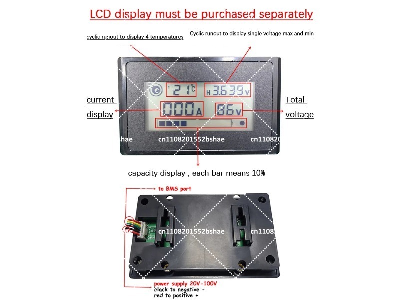 Smart Bluetooth BMS 10S-24S 20 - Smart Bms 24S 200A Bluetooth Lifepo4 评论和价格