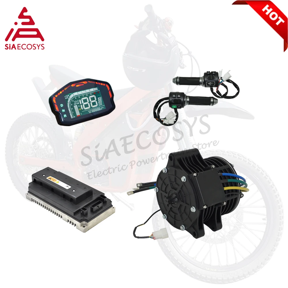 QSMotor 3000W Electric Motor 5 - Mid Drive Motor Kit 72V 5000W 评论和价格