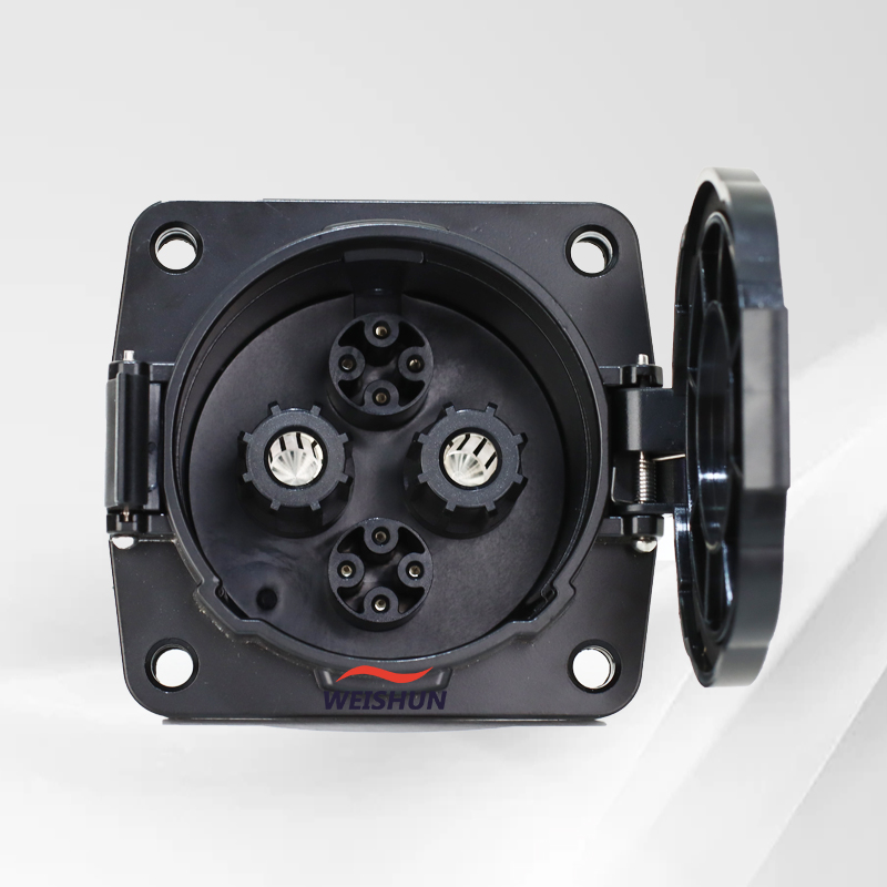 CHAdeMO EV Socket 80A 125A 150 - Chademo Inlet Socket 125A Ev 评论和价格