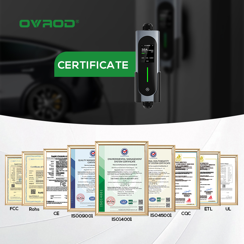 Ovrod Ev Car Charger 16a 11kw  - Type 2 Portable Ev Charger 11Kw Cee 评论和价格