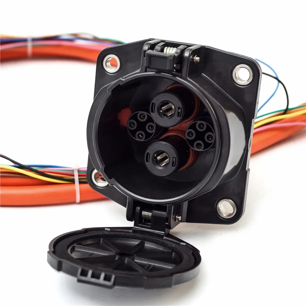 CHAdeMO Socket Inlet 125A Fast - Chademo Inlet Socket 125A Ev 评论和价格