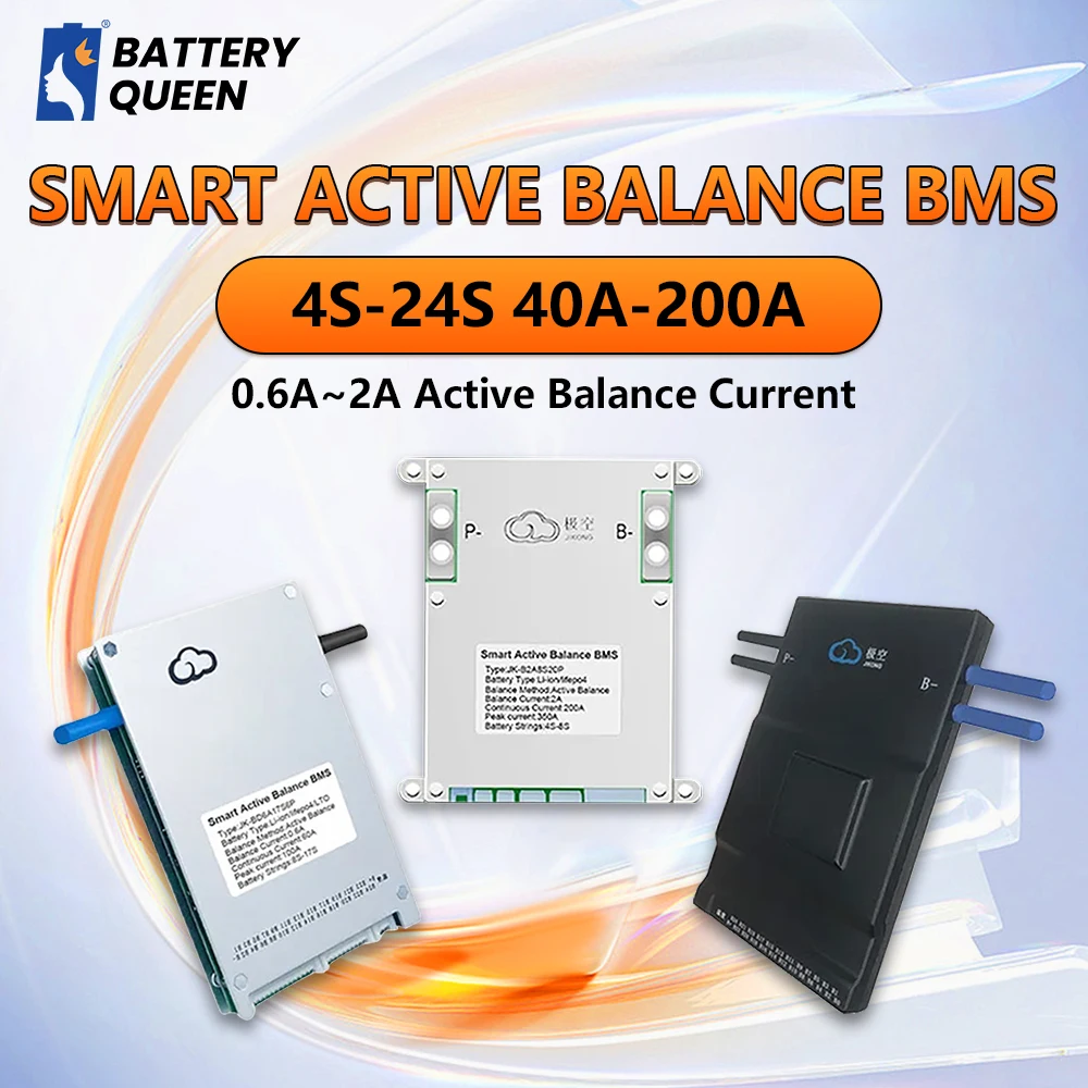 JK Smart BMS 2A Active Balance - Smart Bms 24S 200A Bluetooth Lifepo4 评论和价格