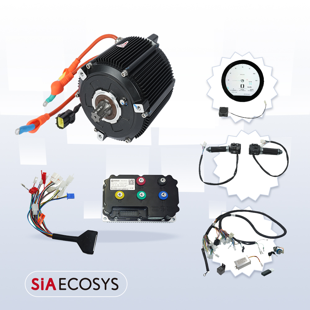 SiAECOSYS 5000W D133A-65 Elect - Mid Drive Motor Kit 72V 5000W 评论和价格